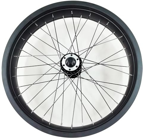 BUCKLOS 20/26 x 4.0 In Fat Tire Bike Wheel Front Hub Quick Release 9*135mm