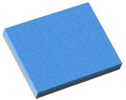 predolo Balance-Pad Knieschoner Balance-Kissen Schaumstoffmatte für Heim- und Outdoor-Fitness, Blau Grau