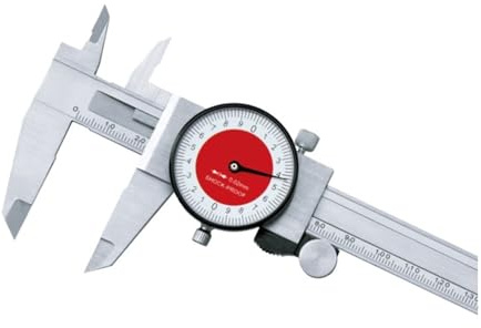 Pied À Coulisse Numérique Avec Montre, 150mm, Vernier, En Acier Inoxydable, Jauge Micrométrique, Outil Antichoc De 0.02mm Sans Effort Mesures Précises(0-100mm)