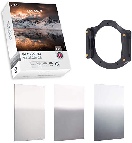 Cokin Gradual ND Creative Kit Plus – inklusive Filterhalter L (Z) Series, Gnd 1-Stop, 121 L, Gnd 2-Stop, 121 m, Gnd 3-Stop-Soft(121S)