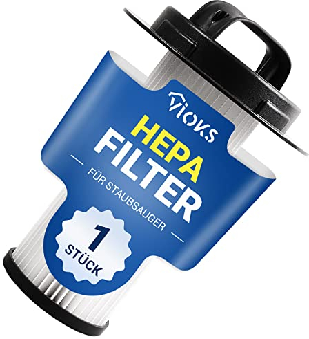 VIOKS Zylinder Filter für Staubsauger Ersatz für Philips Filter 432200524860 Hepa Filter für Philips Staubsauger Beutellos FC8048 FC6083 FC6085