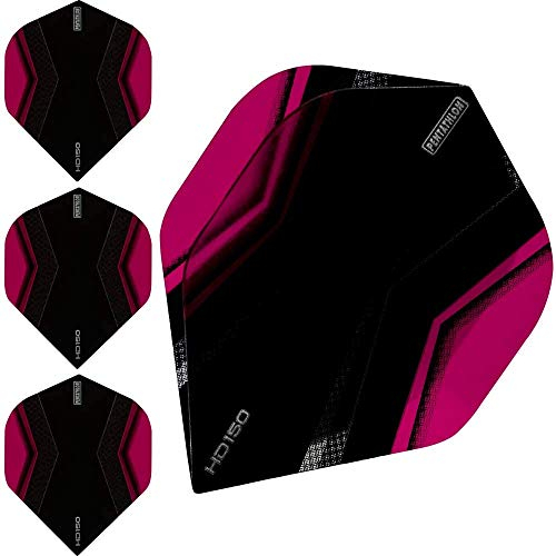 abcdarts Unisex – Erwachsene Pentathlon Hd150 Xwing Dart Flights, Pink, Klassische EU