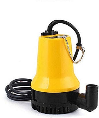 Submersible Water Pump 12V DC Pump Electric Bilge Pump for Pumping Clean/Dirty Water, Swimming Pools, Flooded Cellars (50W)