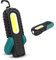 Lampada da Lavoro,Lampade di ispezione,Portatile Ricaricabile 5W LED COB Super luminoso luce Ispezione Torcia, Base magnetica e gancio appeso,per Riparazione Auto,Garage,Emergenza (Verde)
