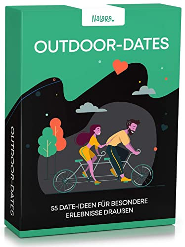 nalara Outdoor Dates - 55 liebevolle Ideen um eine unvergessliche gemeinsame Zeit zu erleben - Partner Geschenke - Hochzeitstag Geschenke für Männer