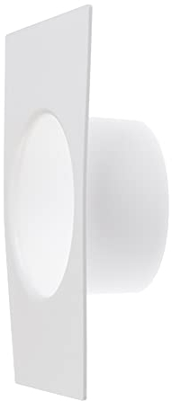 Ø 120mm Raccord de Tuyau en Plastique - Bride Murale - Tube Rond