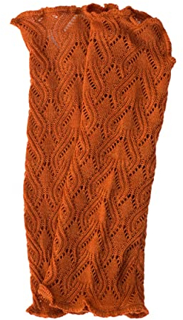 Invero, Merino Armstulpen Missy Uni, 100% Wolle (Cognac)
