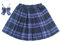 Maeau Faltenrock Kinder Mädchen Rock Kariert Kurz Gefaltete Röcke Plissee Kilt Tartan Rock Elastische Taille Schulmädchen Schuluniform Minirock Schule Tennis Skater mit Shorts Violett 6-7 Jahre 130