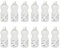 Botellas de agua estéril de 1 litro con tapón de rosca para oxígeno, inhalación, ventilación, CPAP, humidificación de gases respiratorios, con guía de EPOC y apnea del sueño (12 x 1000 ml)