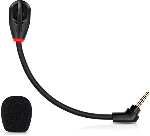 Microfono da gioco Boom Microfono per Kingston HyperX Cloud Flight/Flight S Computer PC Gaming Cuffie