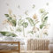 decalmile Pegatinas de Pared Boho Plantas Tropicales Vinilos Decorativos Palmera Hojas Verde Adhesivos Pared Salón Dormitorio Oficina