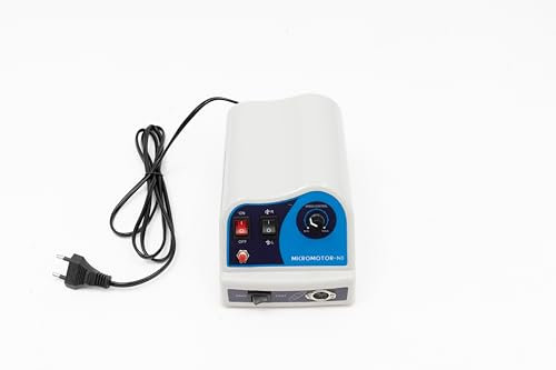 60W 45000rpm Laborschmuck-Mikromotor Fußpedal Steuerung Elektro Micromotor Poliermaschine Manuelle Steuerung Zahnersatz Polieren, Nuss Schnitzen, Holzschnitzen