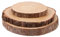 Operitacx 3St Holzspäne Untersetzer für Schreibtisch Untersetzer für Couchtisch naturholz home decor holzscheiben Untersetzer für den Haushalt Kaffee Untersetzer Chinesische Tanne Brown