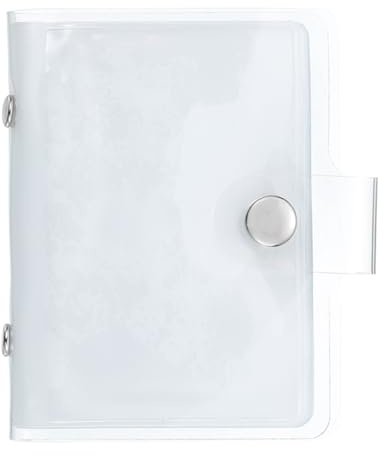 QUARKZMAN 1 Stück Mini Fotoalbum 5,5 x8 9cm Tragbarer Kpop, Transparent | 36 Taschen Photocard Halter Kreditkartenhalter Mini Kamera Snap Sofortkameras Reisefotos Kreditkarten