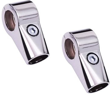 JIHXYER 2 Pezzi Connettore Tubo Raccordi Strutturale Giunto Morsetti Alluminio Lega Raccordi Tubo Scaffale Connessione Giunto Fissaggio