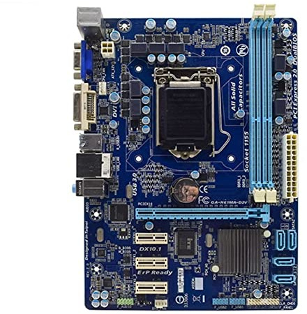 scheda madre Fit For GIGABYTE GA-H61MA-D2V Scheda madre LGA 1155 DDR3 16G Sataii I3 I5 I7 CPU PC