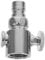 Homoyoyo One-Button Water Stop Valve Faucet Valves for Washing Machine Plastic Faucet Bathroom Water Shut Off Tool
