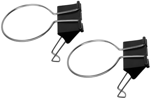 ARFUKA Clip-On Cup Holder Heavy-Duty Table Edge Clamp for Coffee Mugs, Water Bottles & Glasses - Ideal for Tables, Desks, Camping & Outdoor Activities Pack of 2