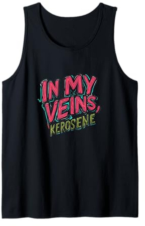 Veines de kérosène pour garçons et Filles Débardeur