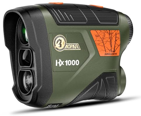 AOFAR Télémètre de Chasse 1000Y,Compensation d’Angle & Distance Horizontale