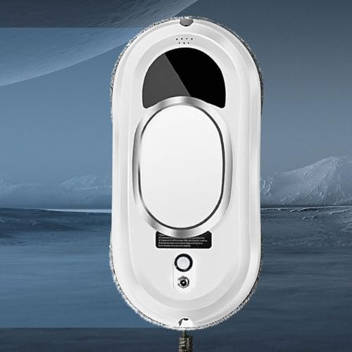 Window Cleaning Robot, Smart Magnetic Window Cleaner with a Remote Control, 5600Pa Suction, Dual-disc Rotating, 20Min Power Outage Protection for All Smooth Surfaces