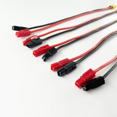 EcoLivzen Ebike for battery Connector Adapter Cable PP30 to For XT60, 327mm Long, Features PVC and FEP Materials for Reliable Connection