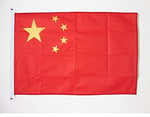 AZ FLAG Bandiera Cina 90x60cm per Esterno - Bandiera Cinese 60 x 90 cm