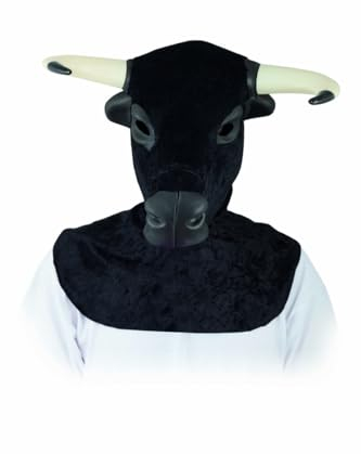 Masque tête de taureau