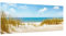 Spritzschutz Glas - Strand an der Nordsee 40 x 100cm Panorama Sicherheitsglas