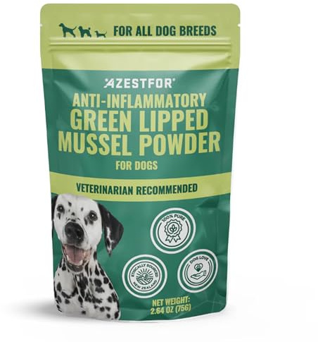 Azestfor Anti-Inflammatory Green Lipped Mussel for Dogs Powder