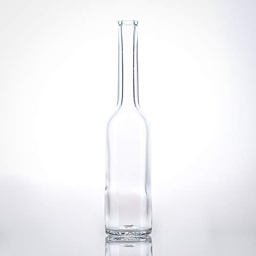 8 kleine Glasflaschen mit Korken – Mini Glasflaschen 100ml verwendbar als Schnapsflaschen klein, Likörflaschen 100ml oder kleine Flaschen zum Befüllen mit Spirituosen aller Art (8)