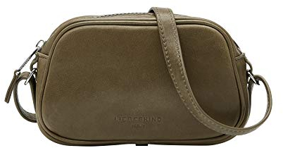 Liebeskind Berlin Jodie Camera Bag Umhängetasche, Extra Small (10 cm x 17 cm x 4.5cm), umber green