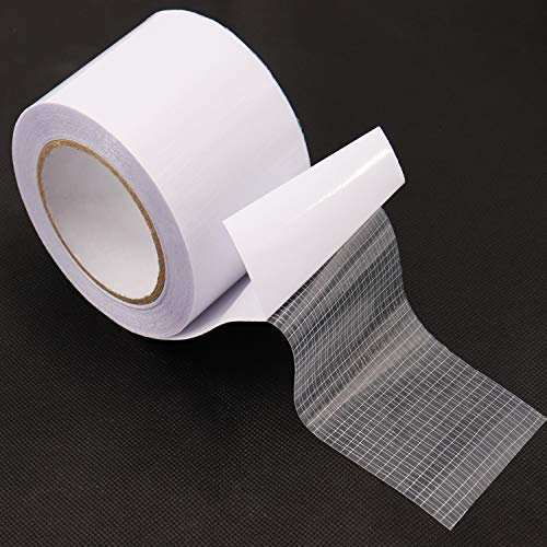 Aquagart 8cm x 15m Reparaturklebeband für Gitterfolie Gewächshausfolie Spezial Klebeband einseitig extra stark für Folien Gewächshaus Klebeband wetterfest uv beständig (3 Rollen)