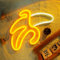 ENUOLI Banana Neon Signs LED Neon Light Neon Night Light mit USB oder batteriebetriebenem Neon Wandlicht für LED Neon Sign Banana Neon Light Lampen für Schlafzimmer Home Partys Decor