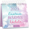 Mini-Wochenkalender Einatmen. Ausatmen. Lächeln. 2023: Kleiner Tischkalender voller Inspirationen für mehr Entschleunigung und Freude