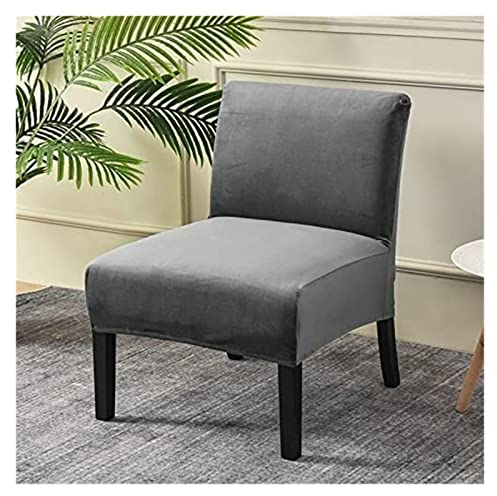 Stretch Sesselhussen Ohne Armlehnen,Weich Husse Überzug für Clubsessel Sofabezug Freizeit Sesselbezug Abnehmbare Husse Für Cafe Stuhl Sessel Für Wohnzimmer Hotel Haus Esszimmer ( Color : #1 )