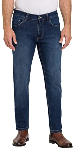 Pioneer - Herren Jeans Eric, Megaflex (PO 16161.6580), Farbe:Dark Blue Used (6812), Größe:W38, Länge:L32