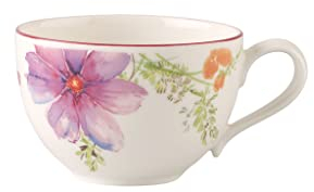 Villeroy & Boch Mariefleur Basic Tasse, 390 ml, Höhe: 7 cm, Premium Porzellan