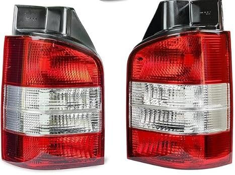 mars tech Rücklicht Heckleuchte Rückleuchte für Transporter T5 E-prüf E4 SET Links + Rechts 2003-2015 7H0945096H 7H0945095H 7H5945096H 7H5945095H