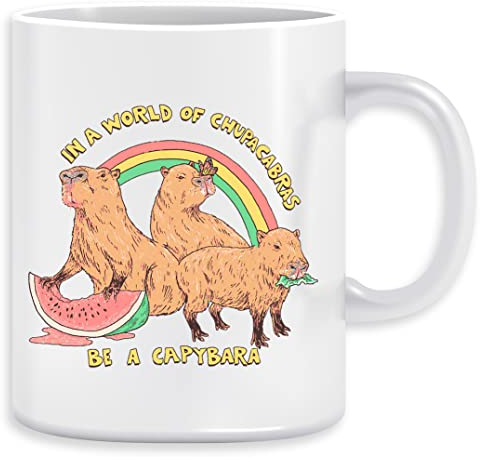 Be A Capybara Kaffeebecher Becher Tassen Ceramic Mug Cup
