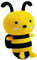 SUNSK Biene Bee Plüsch Spielzeug Plush Doll Toy Biene Plüschtier Kawaii Bee Plüsch Stofftier Biene Plüschtier Geschenk für Kinder 20CM