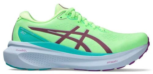 ASICS Damen Gel-Kayano 30 Sneaker, Lite Show Illuminate Green, 40.5 EU