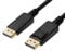 Pipestation Display Port Cable 1.8m | High-Resolution 4K UHD Gold Plated DisplayPort Cable | Secure & High-Definition Display Port to DisplayPort Male-to-Male Monitor Lead for PC, Laptop, TV, Monitor