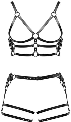 Zado Bondage-Set, Schwarz, M/L