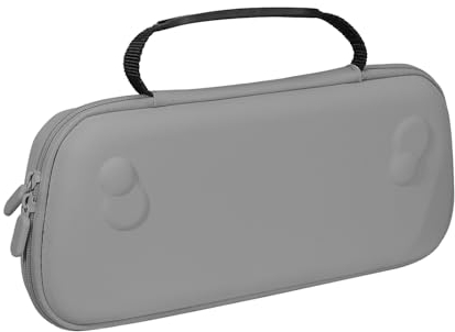 Tragetasche für ROG Ally X,Aufbewahrungstasche für Spielkonsolen Eva Hartschale,Schützende Organizer Tasche Zubehör für ROG Ally X (Grau)