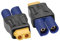 RIIEYOCA XT60 auf EC5 Stecker, XT60 Buchse auf Buchse EC5 Stecker ohne Kabeladapter für RC Auto, FPV Drohne, LiPo Akku, Laptop Netzteile, etc (ff)