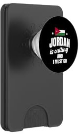 Jordan Is Calling And I Must Go Funny Jordan Travel Wear PopSockets PopWallet for MagSafe