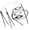 BMX Gyro Brake Cables Housing Complete Set Rotor 1'' Threaded Stem