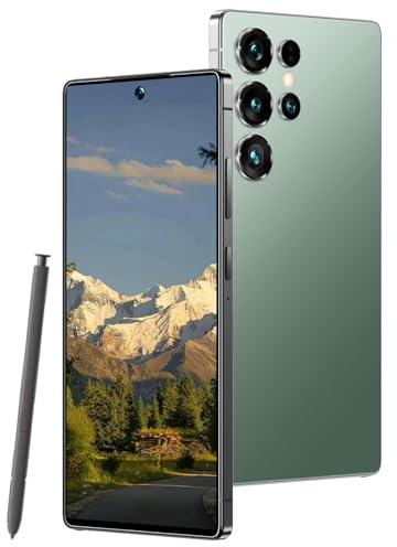 Smartphone L24 Ultra 5G sans contrat, téléphone portable Android 14 8 Go+256 Go, écran HD 7,3 pouces, Double SIM, appareil photo 108mp+64mp, batterie 7000mAh, stylet intégré, Téléphone portable