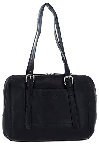 bruno banani Leder Umhängetasche Schultertasche Isidora Shoulderbag Black schwarz